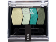 Maybelline New York Silk Eyeshadow Quad Gutsy Green 0.09 Ounce Pack of 2