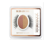 Khroma Beauty by Kourtney Kim and Khloe Kardashian Side Long Glance Lashes and Eye Shadow Duo Palette