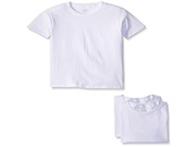Fruit of the Loom Big Boys White Crew Tee White Small Pack of 3