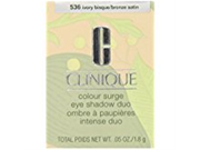 Clinique Colour Surge Eye Shadow Duo Ivory Bisque Bronze Satin