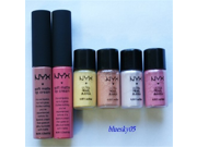 NYX 2 Soft matte lip cream 4 Loose pearl eyeshadow SET!!