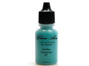 Large Bottle Glam Air Airbrush E7 Golden Turquoise Eye Shadow Water based Makeup