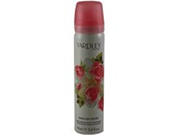 Yardley of London Refreshing Body Spray for Women English Rose 2.6 Ounce
