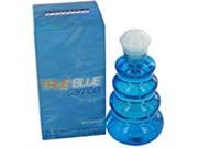 Samba True Blue By Perfumers Workshop For Women. Eau De Toilette Spray 3.4 Ounces