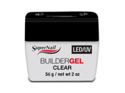 SuperNail LED UV Builder Gel Clear 56g 2oz