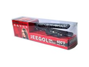 JEEGOL Travel Tourmaline Ionic Ceramic Mini Hair Straightener Car Plug Portable Black Flower 12V