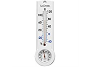 Lacrosse Technology 204 109 8.75 in. Tube Thermometer With Hygrometer Key Hider