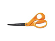 Fiskars Our Finest Scissors 8quot; Length 3 1 10quot; Cut Orange