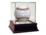 MLB New York Yankees Cecil Fielder Baseball with 96 WS 391 Avg. Inscribed