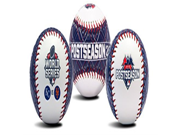 MLB New York Mets World Series Dueling Logo Baseball Official Size White