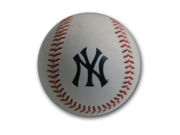 MLB New York Yankees Blank Leather Team Logo Baseballs