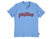 Majestic Two Button Philadelphia Phillies Cool Base Throwback Large Jersey