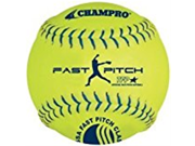 Champro Leather USSSA Fast Pitch Ball Optic Yellow 12 Inch