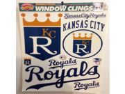 KC ROYALS 12 x 17 WINDOW CLINGS