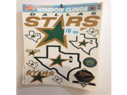 DALLAS STARS Window Clings 12x 17