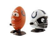 NFL Indianapolis Colts Wind Up Football and Helmet Pack of 2