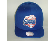 Mitchell Ness NBA Los Angeles Clippers 1Tone Blue Snapback A1470
