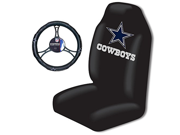 Northwest Dallas Cowboys NFL Car Seat Cover and Steering Wheel Cover Set