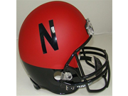 Nebraska Cornhuskers Matte Scarlet Full Size Replica Football Helmet