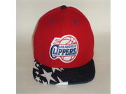 Mitchell Ness NBA Los Angeles Clippers 2Tone Blue Red Snapback A2096