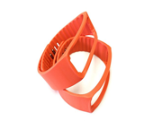 2pcs Replacement Orange Bands Metal Clasps For Samsung Galaxy Gear Fit Bracelet Smart Wristband Wireless Activity Bracelet Sport Bracelet Sport Arm Band Armba