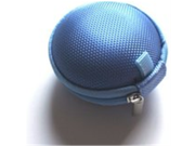 Blue Carrying Case for Blueant T1 Q1 Q2 Z9 Z9i V1 Blue Ant Wireless Bluetooth Headset T 1 Q 2 Q 1 Z 9 Z 9i V 1 Bag Holder Pouch Hold Box Pocket Size Hard Hold P