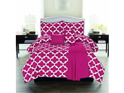 Luxury Home Cameron Comforter Rose 6 Piece Set