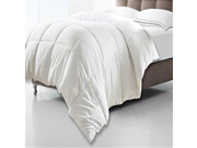 Clara Clark White Goose Down Alternative Comforter Duvet Full Size 78 x86 Feather Light and Warm Edition