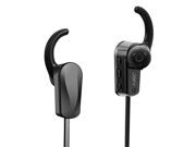 In Ear Bluetooth Headphones Jarv NMotion ADVANCE Lightweight Wireless Earbuds w On Board Controls and HD Premium Sound Black