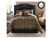 Mainstays Hayden 7 Piece Bedding Comforter Set King