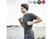 Megadream® Bluetooth 3.0 Sport Sweat Absorbed Knitted Headband with Music Plays Handsfree Answer Calls Function for Indoor Yoga Exercise Gym Outdoor Running Wa