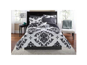 Mainstays Classic Noir Bed In A Bag Bedding Set FULL