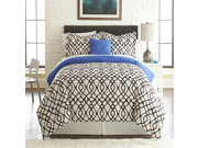Guillermo 8 piece Printed Reversible Bed in Bag Set Queen