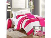 Chic Home 10 Piece Ruby Comforter Set with Shams Decorative Pillows and Sheet Set Full