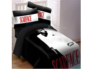 Scarface Tony Montana 3 Piece Queen Size Luxury Comforter Set w Bed Sheets
