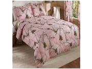 Realtree AP Mini Comforter Set Full Pink Camo