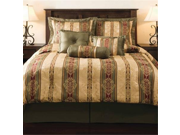 Mainstays Dakota 7 Piece Bedding Comforter Set Full Queen