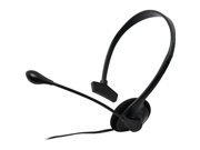 Gear Head Monaural Adjustable Headset with Microphone
