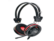 Syba CL AUD63019 Red Stereo Gaming Headset with Removable Mic Red