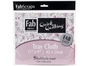 Shabbylicious Tray Cloth 17 X9 43cmX23cm Pink