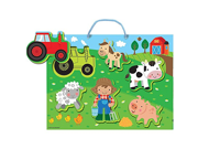 Innovative Kids Soft Shapes Chunky Puzzle Busy Little Farm Playset