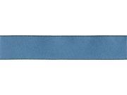 Solid Ribbon W Color Edge 1 X10yd Blue W Green Edge