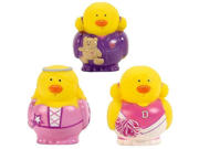 Babies R Us Girl Rubber Duck Squirtees 3 Pack
