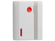 LineMak wireless magnetic door contact with panic button for LineMak wireless alarm systems.