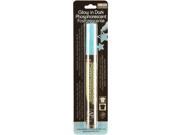 DecoFabric Glow In The Dark Fabric Marker Blue