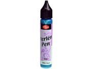 Viva Decor Pearl Pen 25ml Glitter Aqua