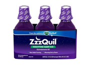 ZzzQuil Nighttime Sleep Aid Berry Flavor 12 fl. oz 3 pk 2 PACK