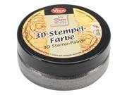 3D Stamp Paint 50ml Steel Metallic