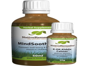 Native Remedies MindSoothe Jr. and K OK Kiddie Calmer ComboPack