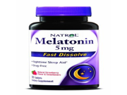 Natrol Melatonin 5mg Fast Dissolve Tablets Strawberry 450 Tablets